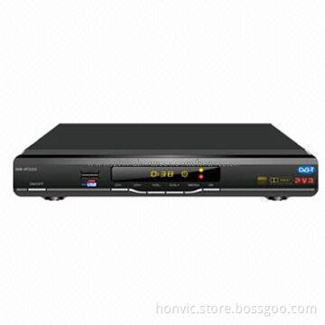 DVB-T2 Receiver with One USB2.0 and HDMI, Aspect Ratio of 16:9 and 4:3